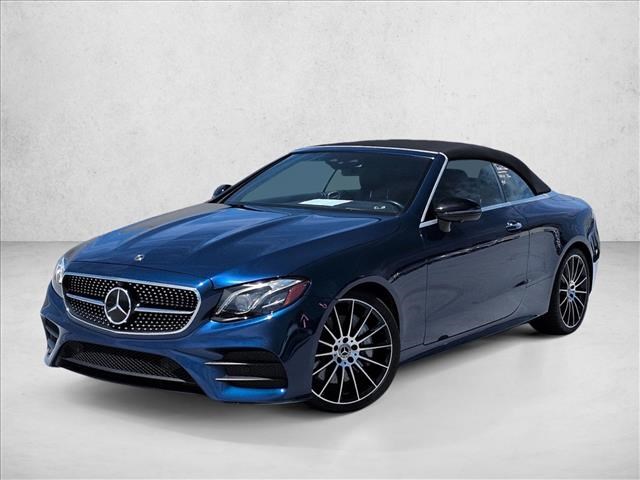 Brilliant Blue Metallic 2020 Mercedes-Benz E-Class E 450 Cabriolet RWD Convertible Rear-Wheel Drive Automatic