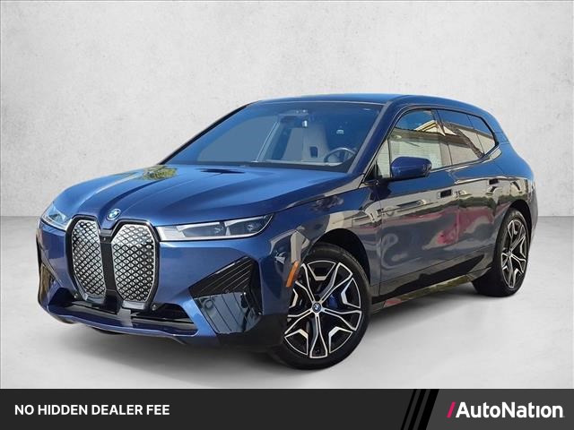 Phytonic Blue Metallic 2024 BMW iX SUV / Crossover All-Wheel Drive Automatic