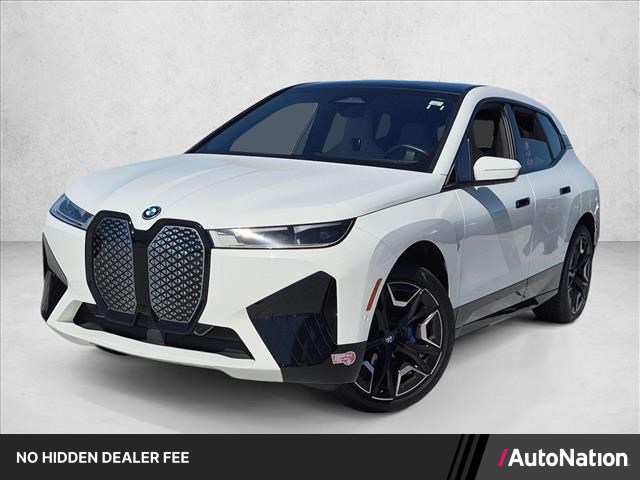 Alpine White 2024 BMW iX SUV / Crossover All-Wheel Drive Automatic