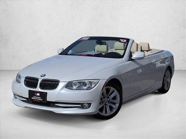 Mineral White Metallic 2013 BMW 3 Series 328i Convertible RWD Convertible Rear-Wheel Drive 6-Speed Automatic