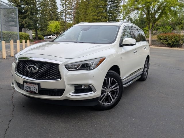 Majestic White 2019 INFINITI QX60 Luxe AWD SUV / Crossover All-Wheel Drive Automatic
