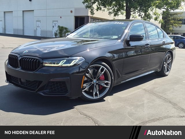 Black Sapphire Metallic 2023 BMW 5 Series Sedan All-Wheel Drive Automatic