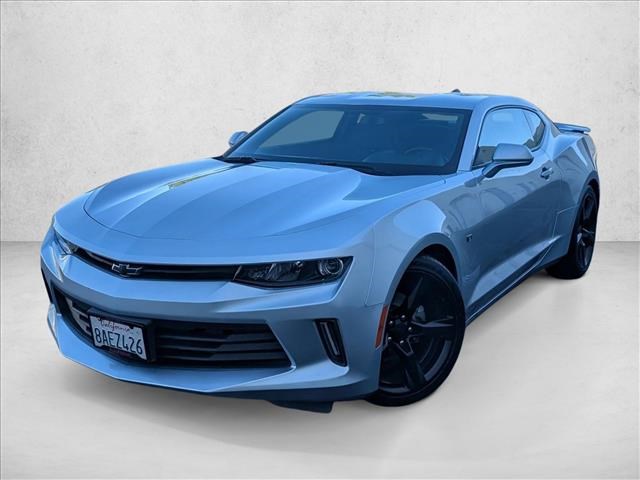 Arctic Blue Metallic 2017 Chevrolet Camaro 1LT Coupe RWD Coupe Rear-Wheel Drive 8-Speed Automatic