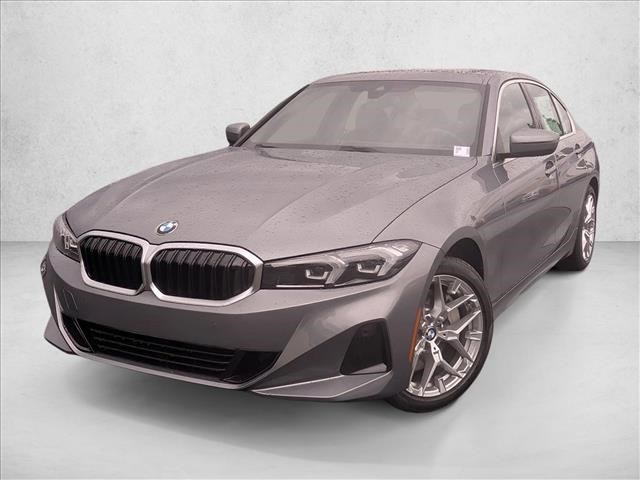 Gray (Skyscraper Grey Metallic) 2026 BMW 3 Series 330i RWD Sedan Rear-Wheel Drive Automatic