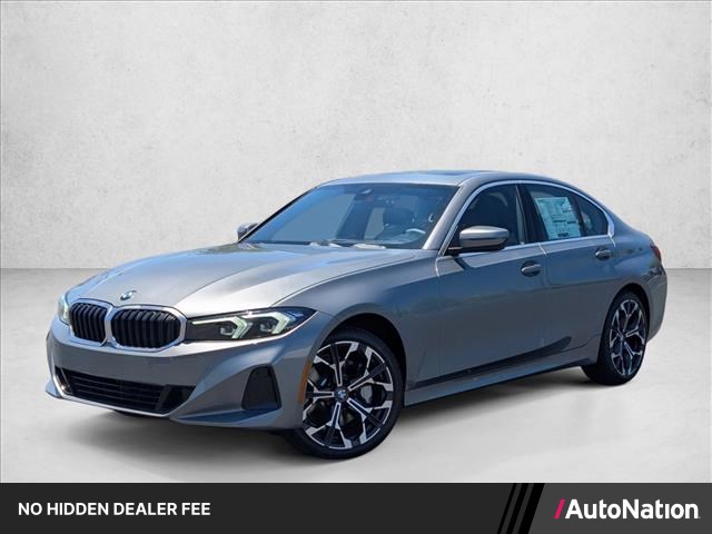 Gray (Skyscraper Grey Metallic) 2026 BMW 3 Series Sedan All-Wheel Drive Automatic