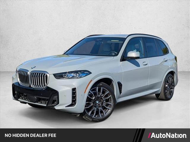 Gray (Brooklyn Grey Metallic) 2024 BMW X5 SUV / Crossover All-Wheel Drive Automatic