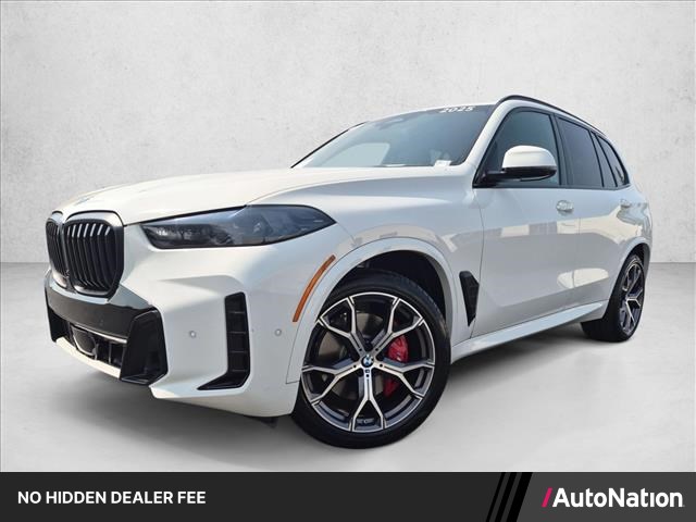 Alpine White 2025 BMW X5 SUV / Crossover All-Wheel Drive Automatic