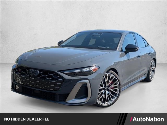 Magnet Gray 2025 Audi S5 3.0T quattro Prestige Sedan All-Wheel Drive Automatic