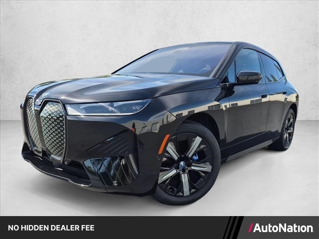 Black Sapphire Metallic 2024 BMW iX SUV / Crossover All-Wheel Drive Automatic