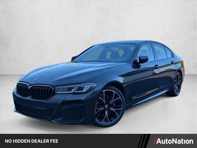 Gray (Dark Graphite Metallic) 2023 BMW 5 Series 530i RWD Sedan Rear-Wheel Drive Automatic