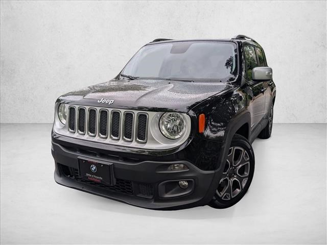 Black 2016 Jeep Renegade Limited SUV / Crossover Front-Wheel Drive 9-Speed Automatic