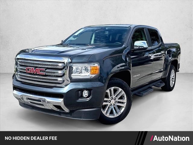 Dark Slate Metallic 2018 GMC Canyon Pickup Truck Four-Wheel Drive 6-Speed Automatic