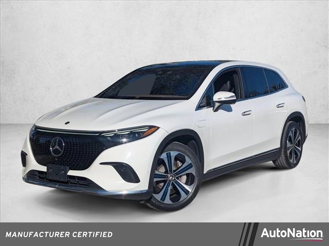 Polar White 2023 Mercedes-Benz EQS 450 4MATIC AWD Sedan All-Wheel Drive Automatic