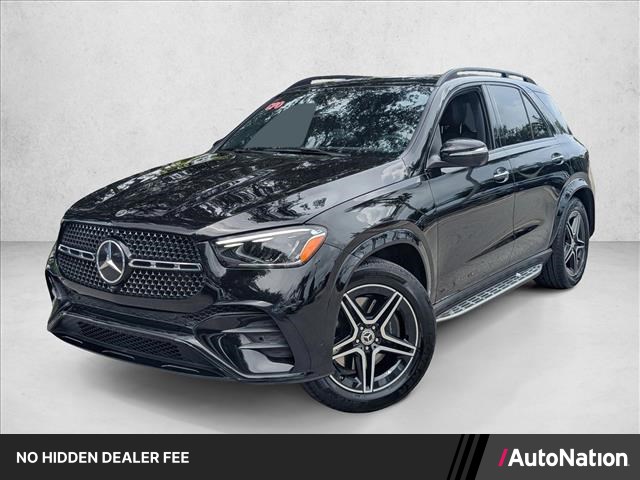 Black 2024 Mercedes-Benz GLE 350 4MATIC SUV / Crossover All-Wheel Drive Automatic