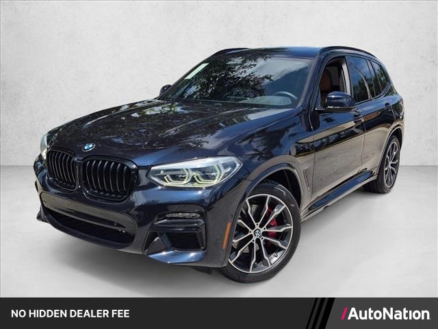 Carbon Black Metallic 2021 BMW X3 SUV / Crossover All-Wheel Drive Automatic