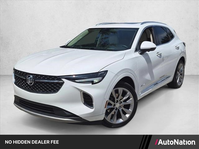 Summit White 2021 Buick Envision SUV / Crossover All-Wheel Drive 9-Speed Automatic