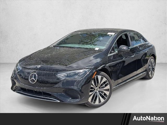 Obsidian Black Metallic 2025 Mercedes-Benz EQE 350+ RWD Sedan Rear-Wheel Drive Automatic