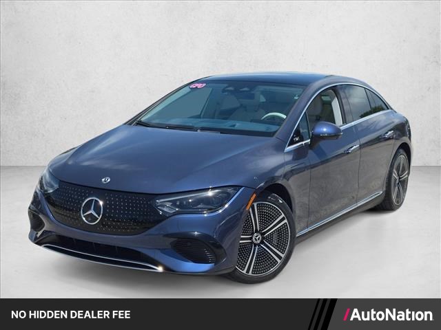 Twilight Blue Metallic 2023 Mercedes-Benz EQE Sedan All-Wheel Drive Automatic