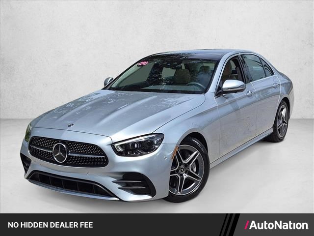 Cirrus Silver Metallic 2021 Mercedes-Benz E-Class Sedan All-Wheel Drive Automatic
