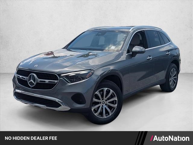 Gray (Selenite Grey Metallic) 2023 Mercedes-Benz GLC 300 4MATIC SUV / Crossover All-Wheel Drive Automatic