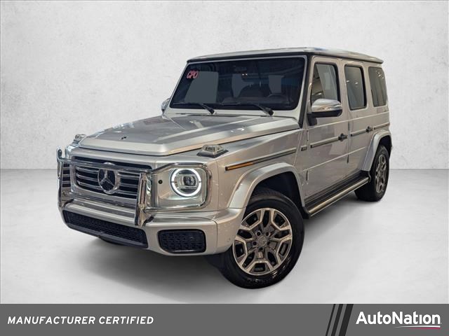 Iridium Silver Metallic 2025 Mercedes-Benz G-Class G 550 4MATIC SUV / Crossover All-Wheel Drive Automatic