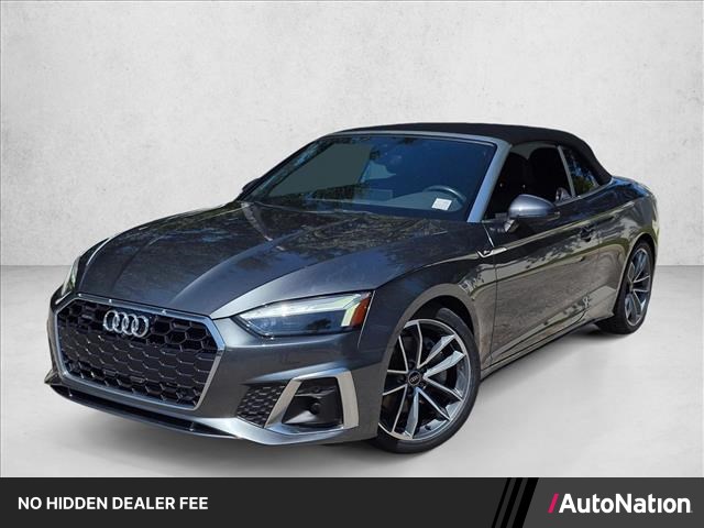 Gray 2024 Audi A5 Convertible All-Wheel Drive Automatic