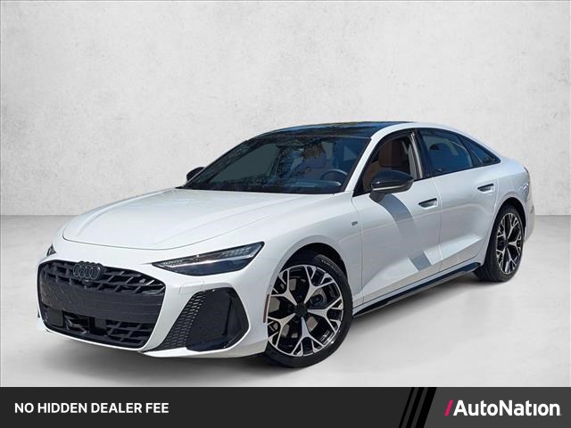 Glacier White Metallic 2026 Audi A6 Sedan All-Wheel Drive Automatic