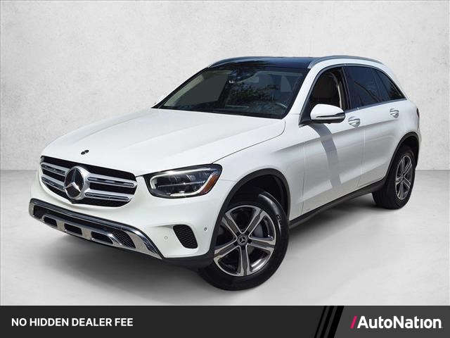 Polar White 2020 Mercedes-Benz GLC SUV / Crossover Rear-Wheel Drive Automatic