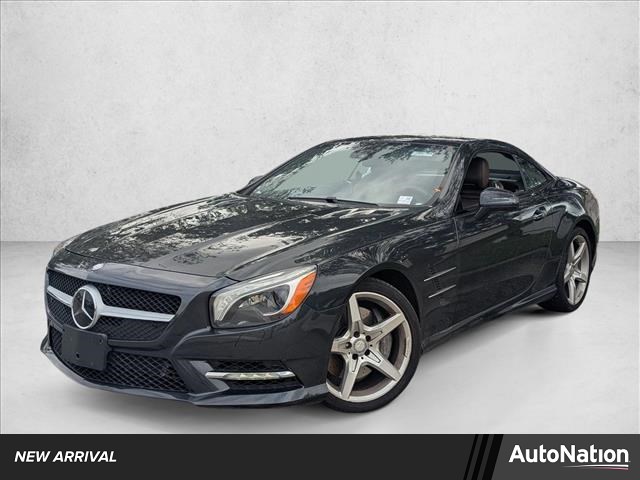 Shadow Gray Metall 2013 Mercedes-Benz SL-Class SL 550 Convertible Rear-Wheel Drive Automatic