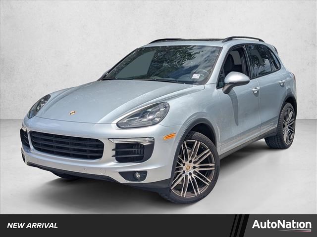 Rhodium Silver Metallic 2018 Porsche Cayenne S AWD SUV / Crossover All-Wheel Drive Automatic