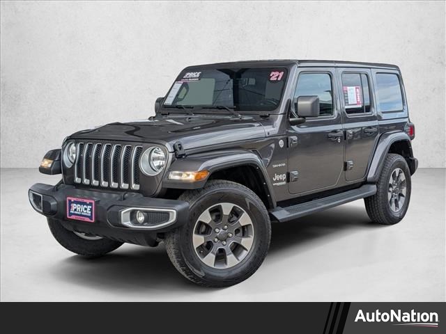 Gray 2021 Jeep Wrangler SUV / Crossover Four-Wheel Drive 8-Speed Automatic