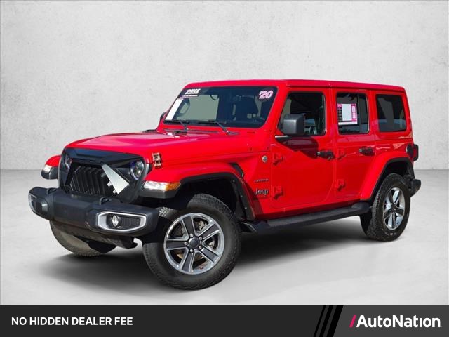 Red 2020 Jeep Wrangler SUV / Crossover 8-Speed Automatic