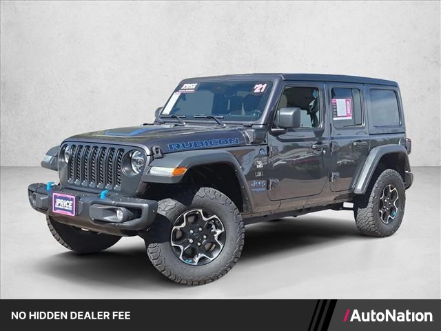 2021 Jeep Wrangler 4xe Gris (Granite Crystal Metallic Clearcoat) SUV/Crossover Todo terreno 8 velocidades Automática