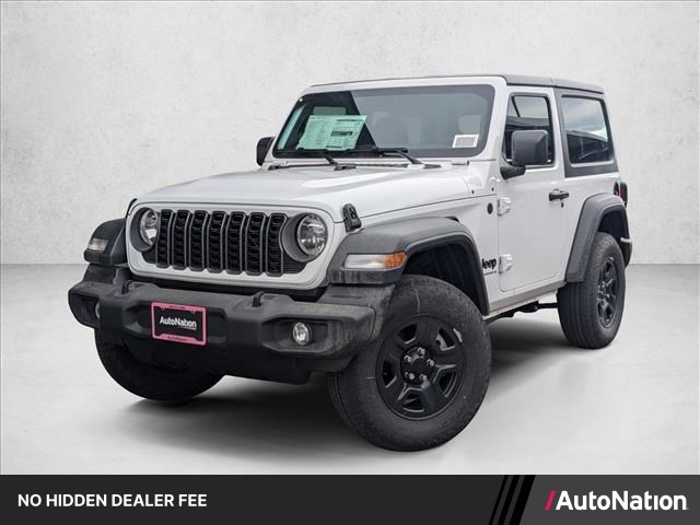 Bright White Clearcoat 2026 Jeep Wrangler SUV / Crossover Four-Wheel Drive 8-Speed Automatic