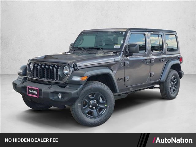 Gray (Granite Crystal Metallic Clearcoat) 2026 Jeep Wrangler SUV / Crossover Four-Wheel Drive 8-Speed Automatic