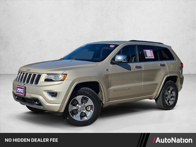 Cashmere Pearlcoat 2015 Jeep Grand Cherokee SUV / Crossover Four-Wheel Drive 8-Speed Automatic