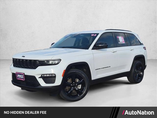 Bright White Clearcoat 2023 Jeep Grand Cherokee SUV / Crossover Four-Wheel Drive 8-Speed Automatic