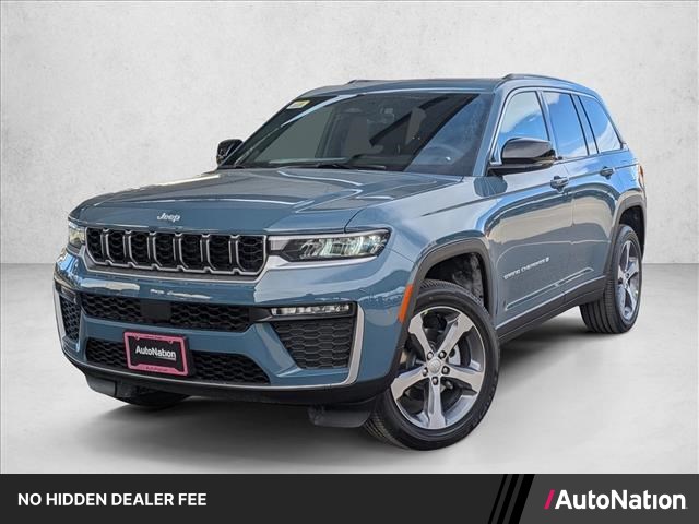 Gray (Steel Blue) 2026 Jeep Grand Cherokee SUV / Crossover Four-Wheel Drive 8-Speed Automatic