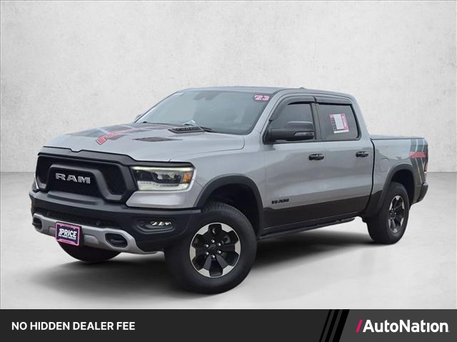 Billet Silver Metallic Clearcoat 2023 RAM 1500 Pickup Truck Four-Wheel Drive 8-Speed Automatic