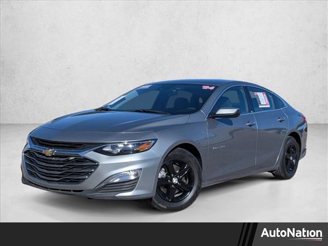 Sterling Gray Metallic 2024 Chevrolet Malibu LS FWD Sedan Front-Wheel Drive Automatic