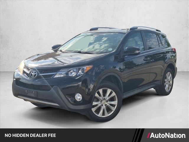 Black 2015 Toyota RAV4 SUV / Crossover All-Wheel Drive Automatic