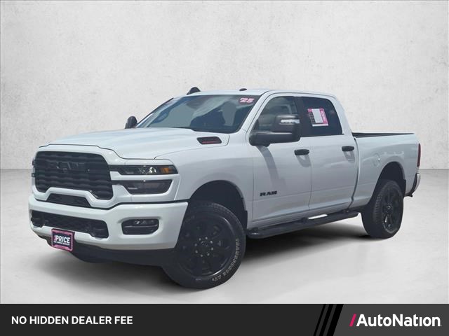 Bright White Clearcoat 2025 RAM 2500 Pickup Truck Four-Wheel Drive 8-Speed Automatic