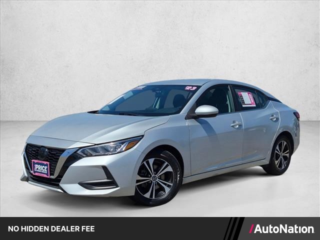Brilliant Silver Metallic 2023 Nissan Sentra SV FWD Sedan Front-Wheel Drive Automatic