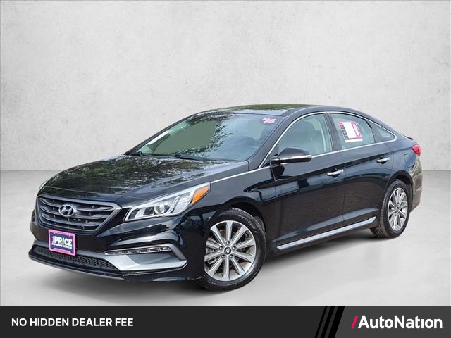 Phantom Black 2016 Hyundai Sonata Sedan Front-Wheel Drive Automatic
