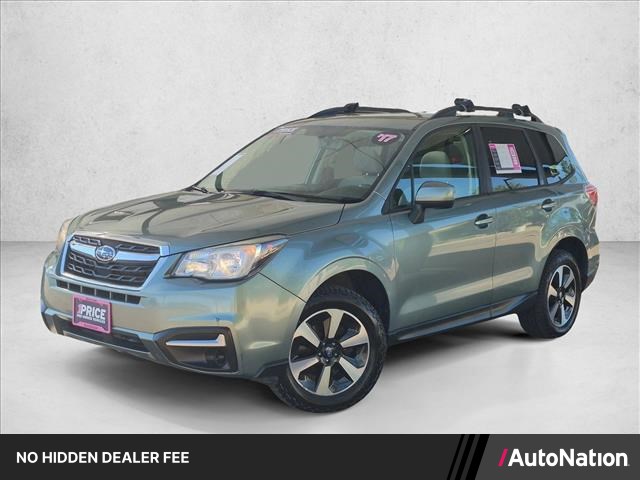 Jasmine Green Metallic 2017 Subaru Forester SUV / Crossover All-Wheel Drive Automatic