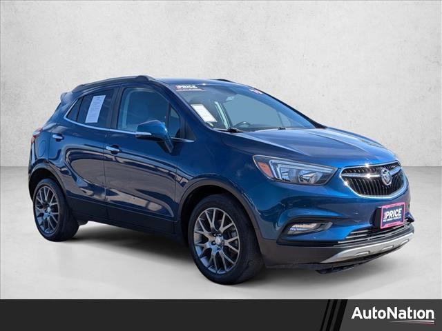 Blue (Deep Azure Metallic) 2019 Buick Encore Sport Touring FWD SUV / Crossover Front-Wheel Drive 6-Speed Automatic