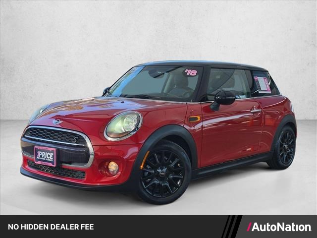 Chili Red 2018 MINI Cooper Hatchback Front-Wheel Drive Automatic