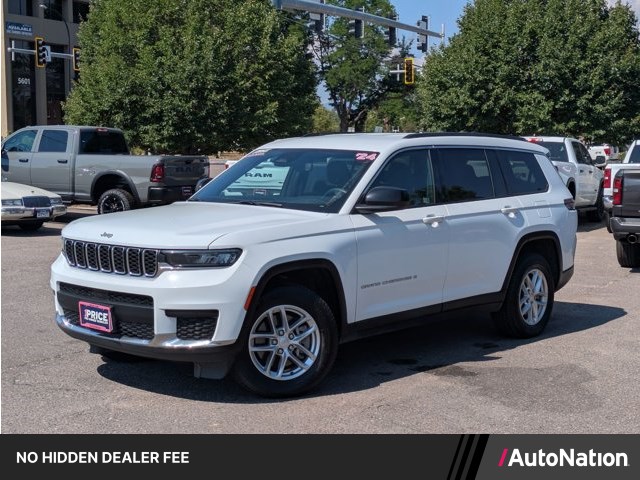 Bright White Clearcoat 2024 Jeep Grand Cherokee L SUV / Crossover Four-Wheel Drive 8-Speed Automatic