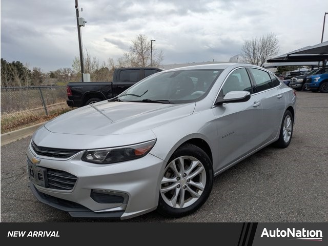 Silver Ice Metallic 2018 Chevrolet Malibu LT FWD Sedan Front-Wheel Drive 6-Speed Automatic