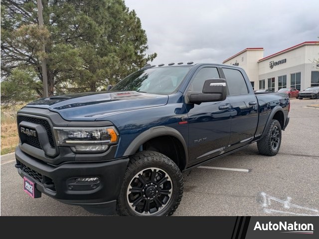 Patriot Blue Pearlcoat 2024 RAM 2500 Rebel Crew Cab 4WD Pickup Truck Four-Wheel Drive 6-Speed Automatic